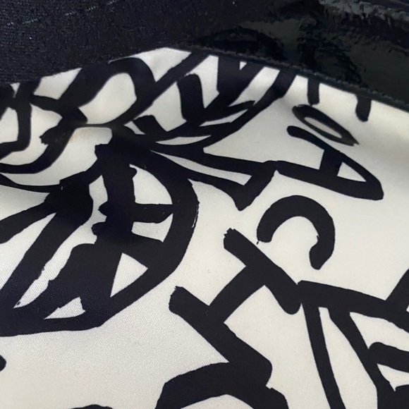 Coach Cream and Red Floral Backpack - Picture 9 of 10